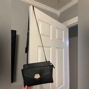 Nine West black crossbody purse